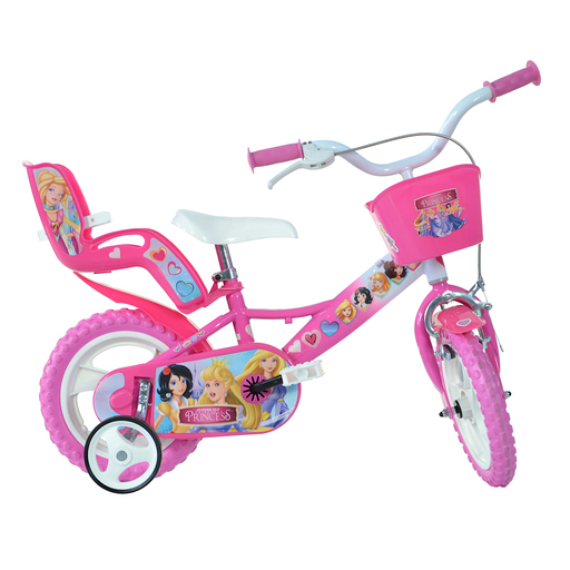 Bicicleta infantil Princesa de Conto de Fadas, 30 cm, para meninas de 3 a 5 anos.