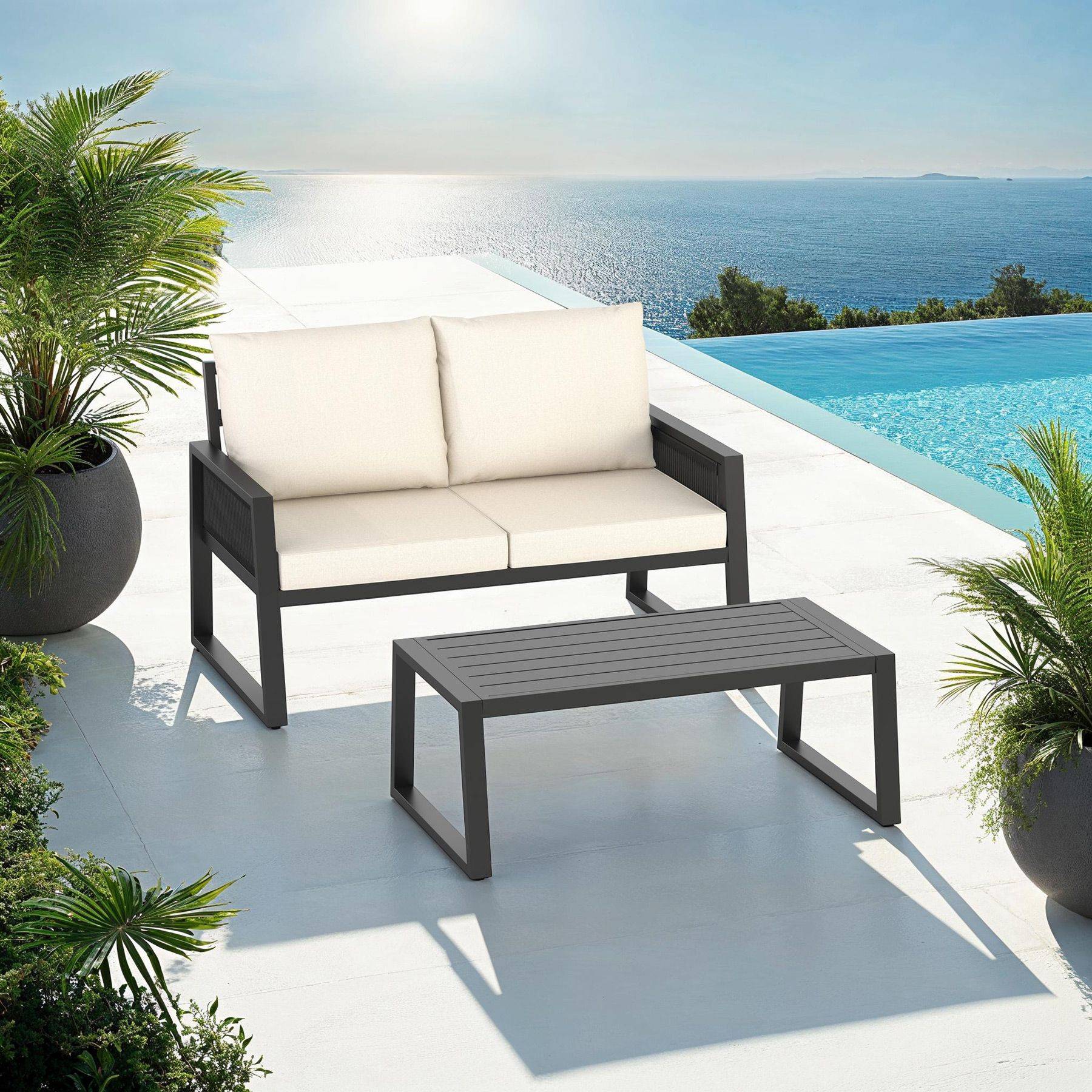 Gartenlounge-Set Captive im Rope-Design