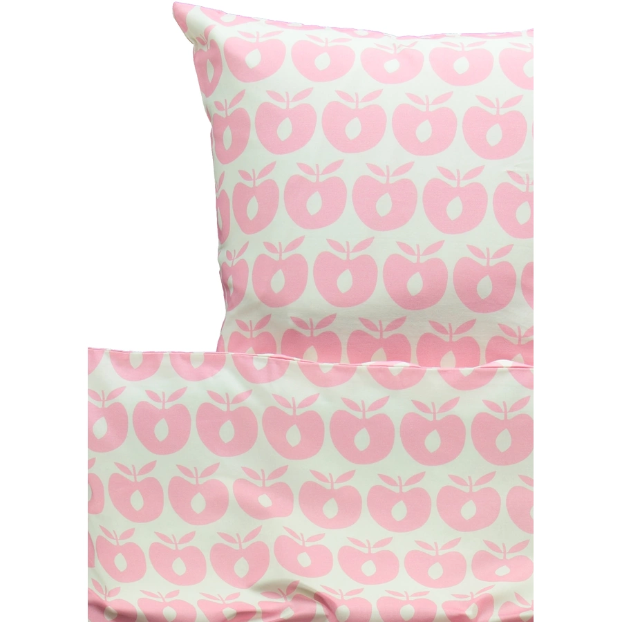 Smafolk Junior-Bettwäsche Apfel pink