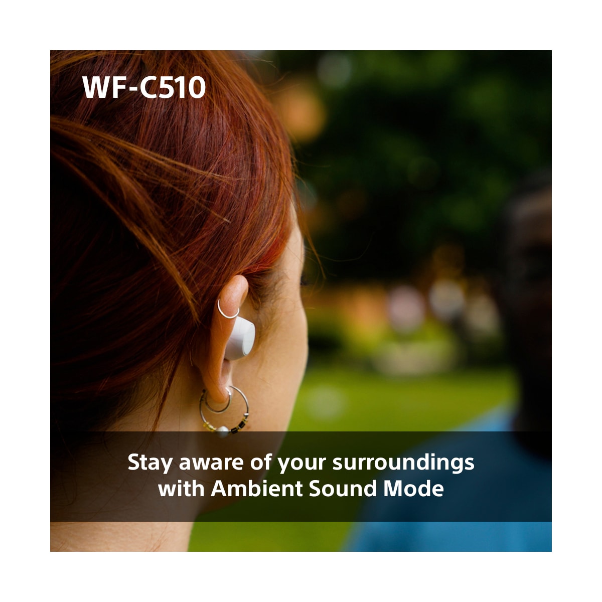 Sony WF-C510 helt trådløse in-ear hodetelefoner (sort)