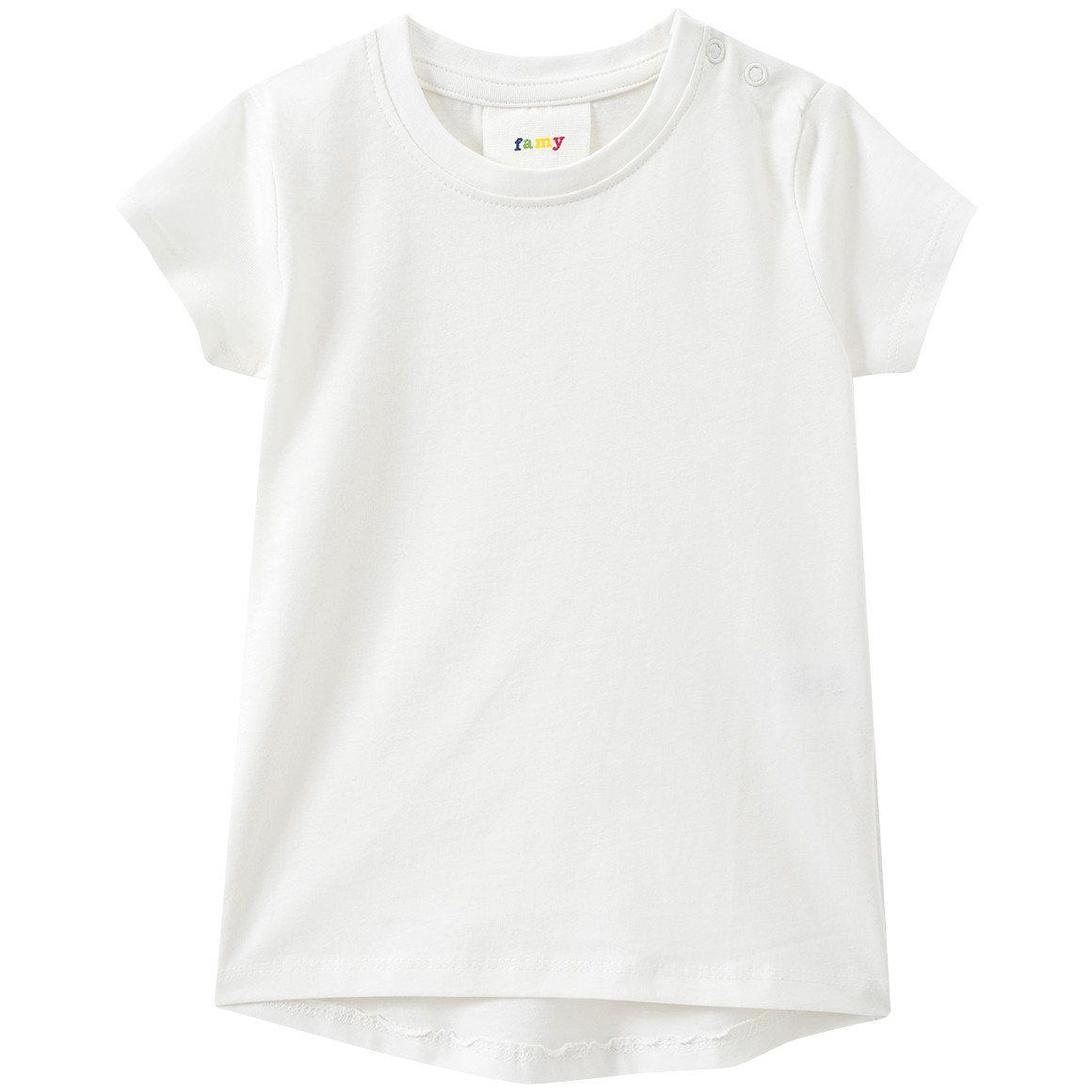 Famy 3 Baby T-Shirts im Basic-Look blau / weiss / rosa