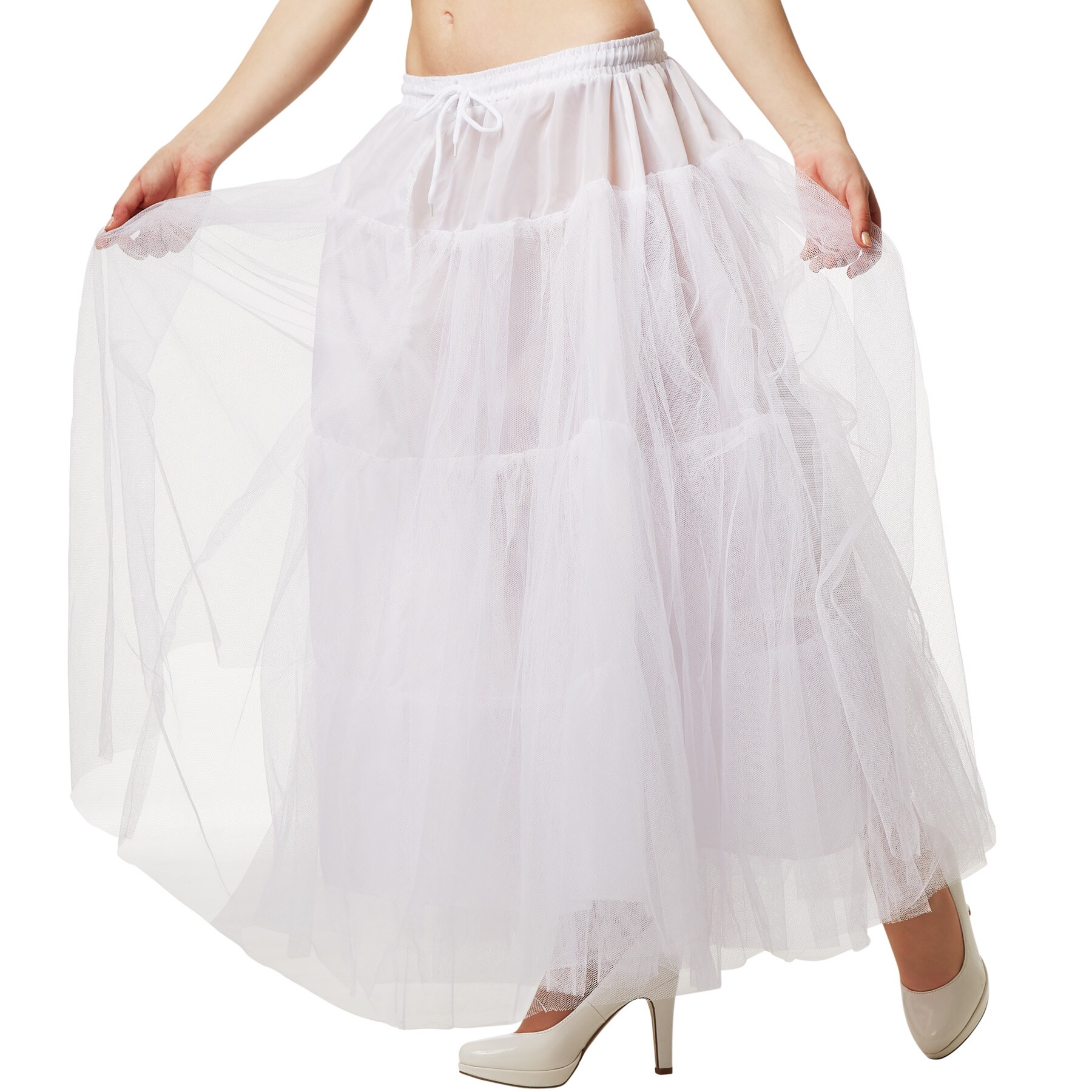 tectake® Unterrock Tüll Petticoat