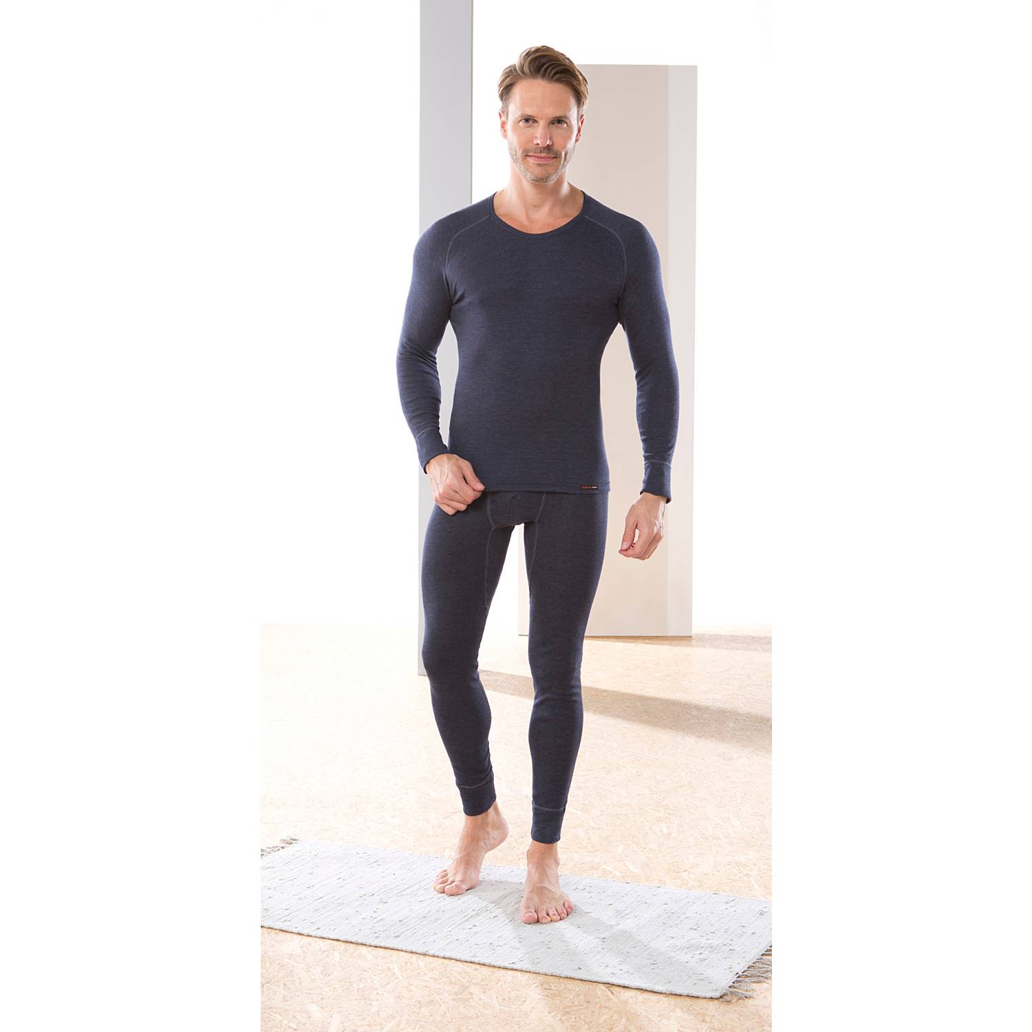 Con-ta Feinripp Herren-Thermo-Unterhose, lang