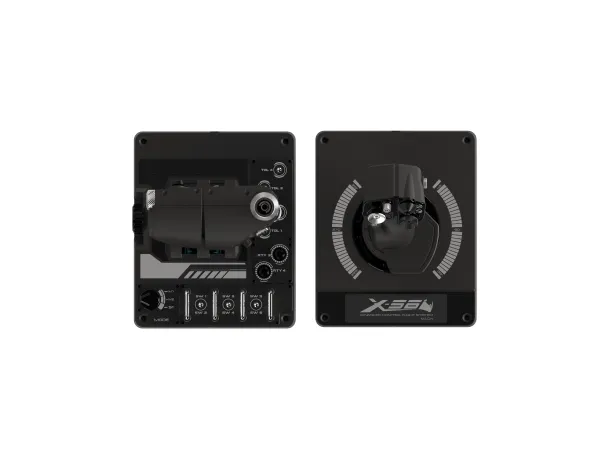 LOGITECH G Saitek Pro Flight X56 Rhino - Joystick og speeder - kabling - for PC