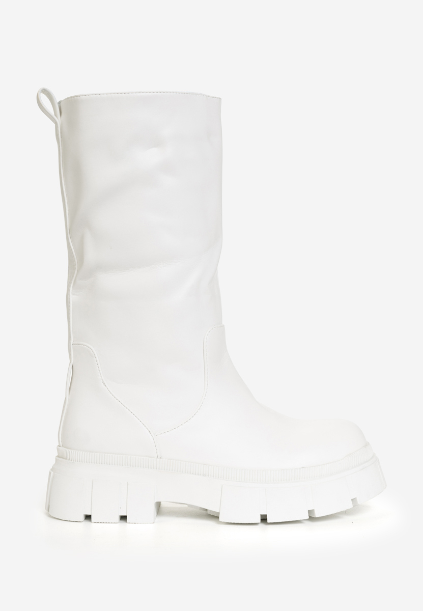 Bottes femme blanches Mikka