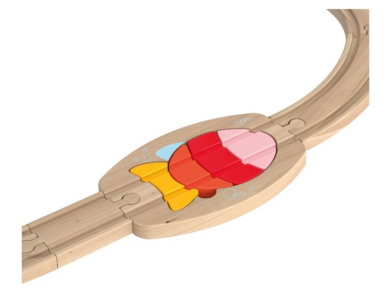 Houten treinset