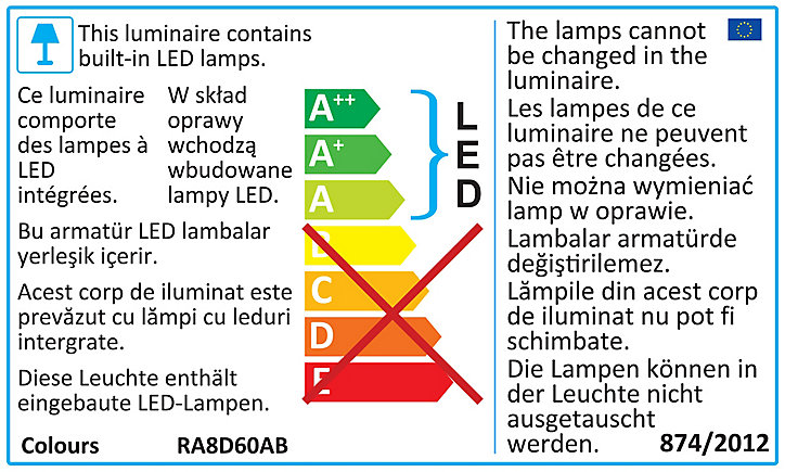 Spots à encastrer LED intégrée Thorold blanc chaud 2700K 4000K
