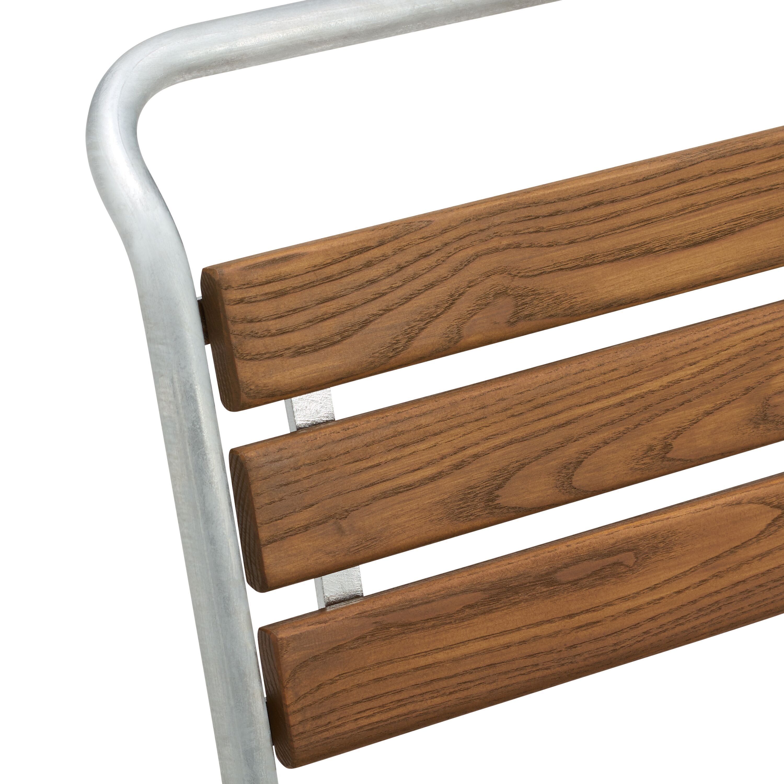 SÄNTIS Stuhl Eschenholz 42x52x84 - Esche / B: 44.0 cm x T: 60.0 cm x H: 85.0 cm