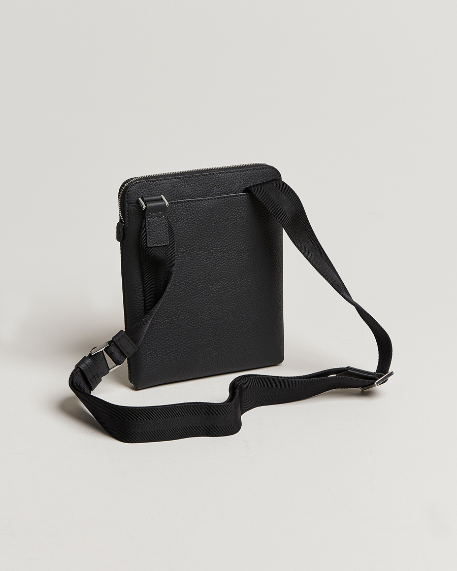 Crosstown Leather Bag Black