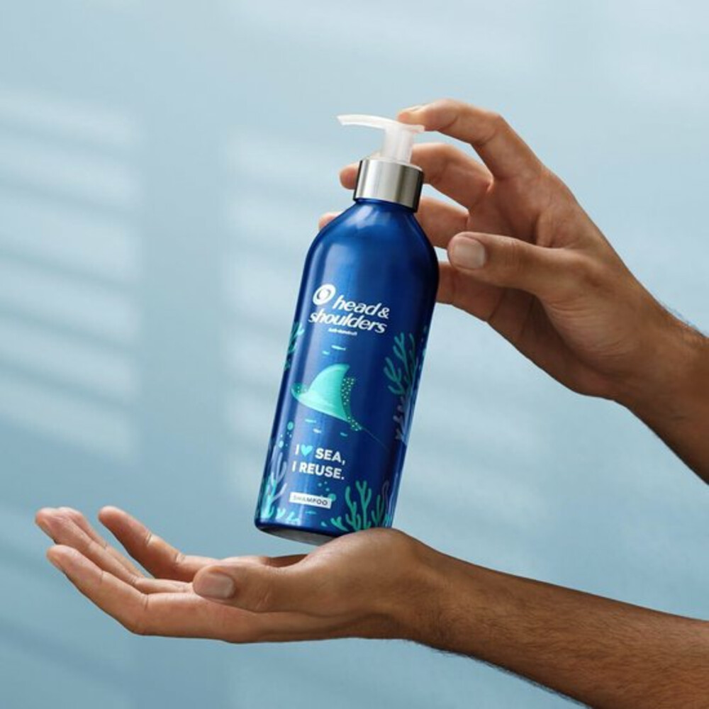 5x Head & Shoulders Classic Clean I Love Sea, I Reuse Navulbare Shampoo430 ml