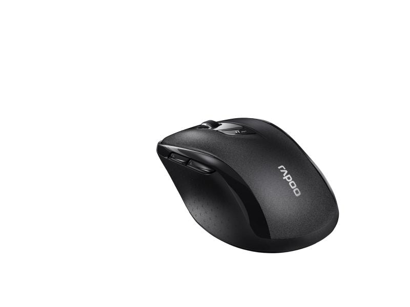 Rapoo Maus M500 Silent Wireless Schwarz Kabellose Multimodus-Maus