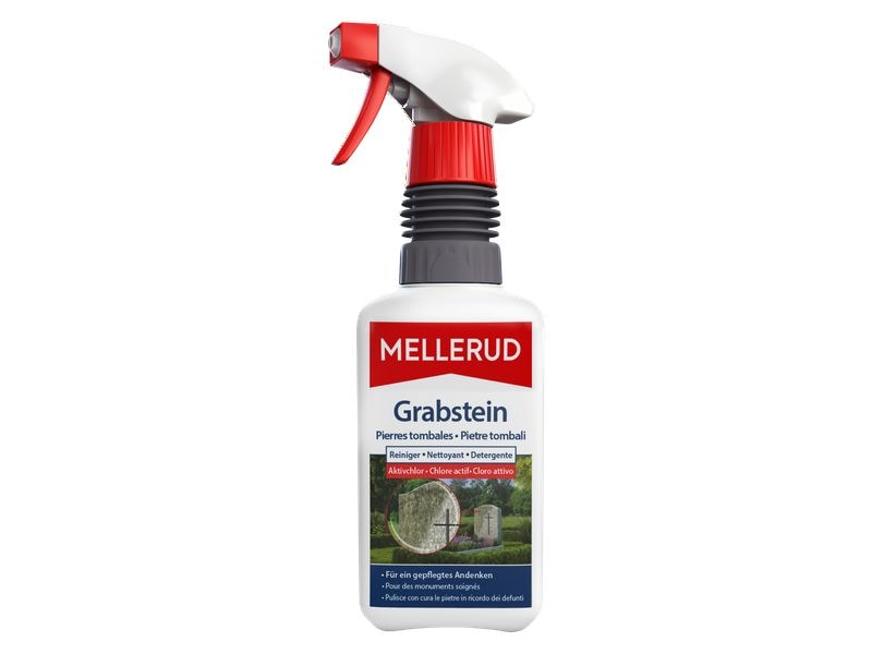 MELLERUD Grabstein Reiniger chlorhaltig 1 l Chlorhaltiger Steinreiniger