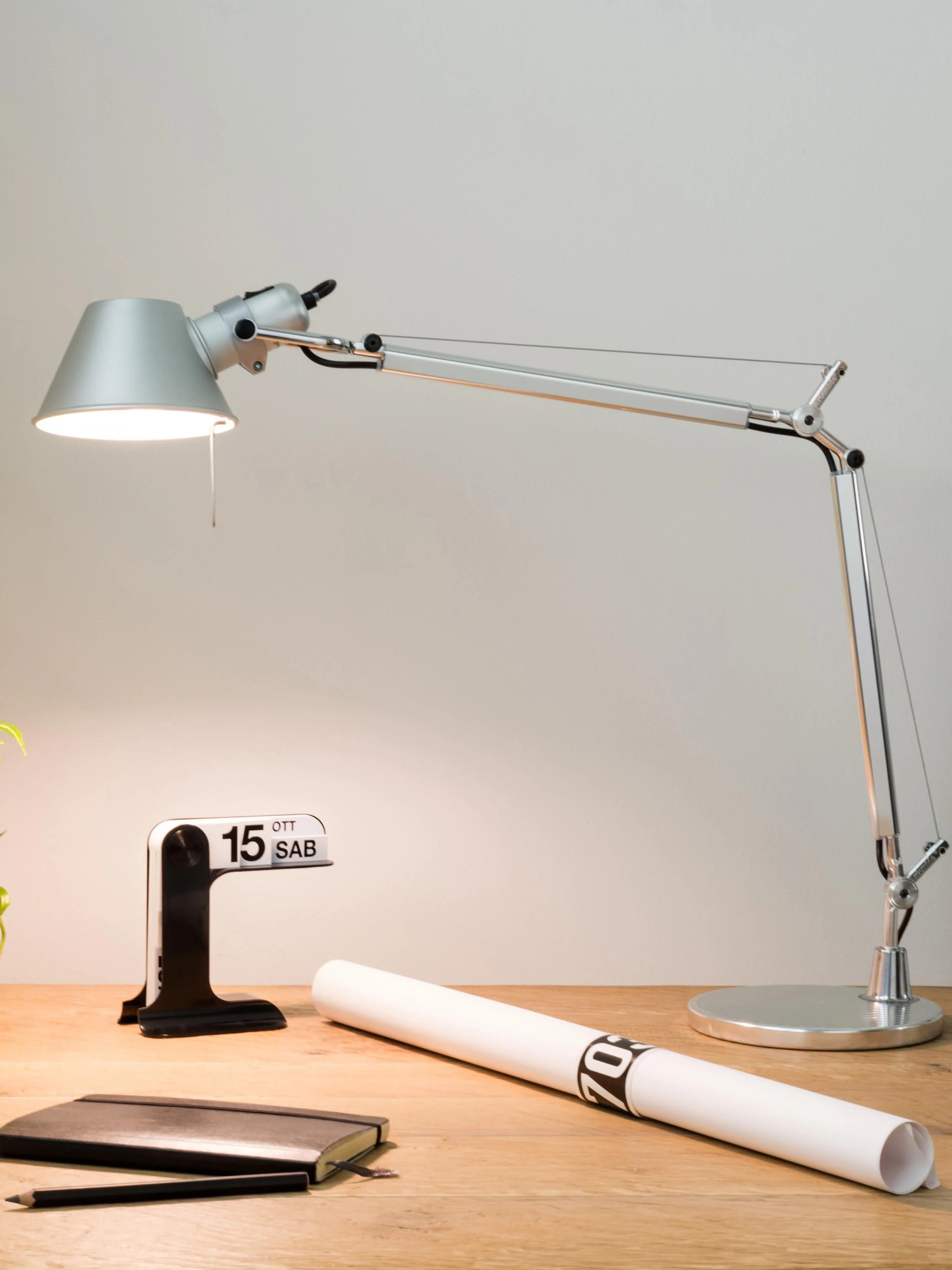 Grote verstelbare bureaulamp Tolomeo