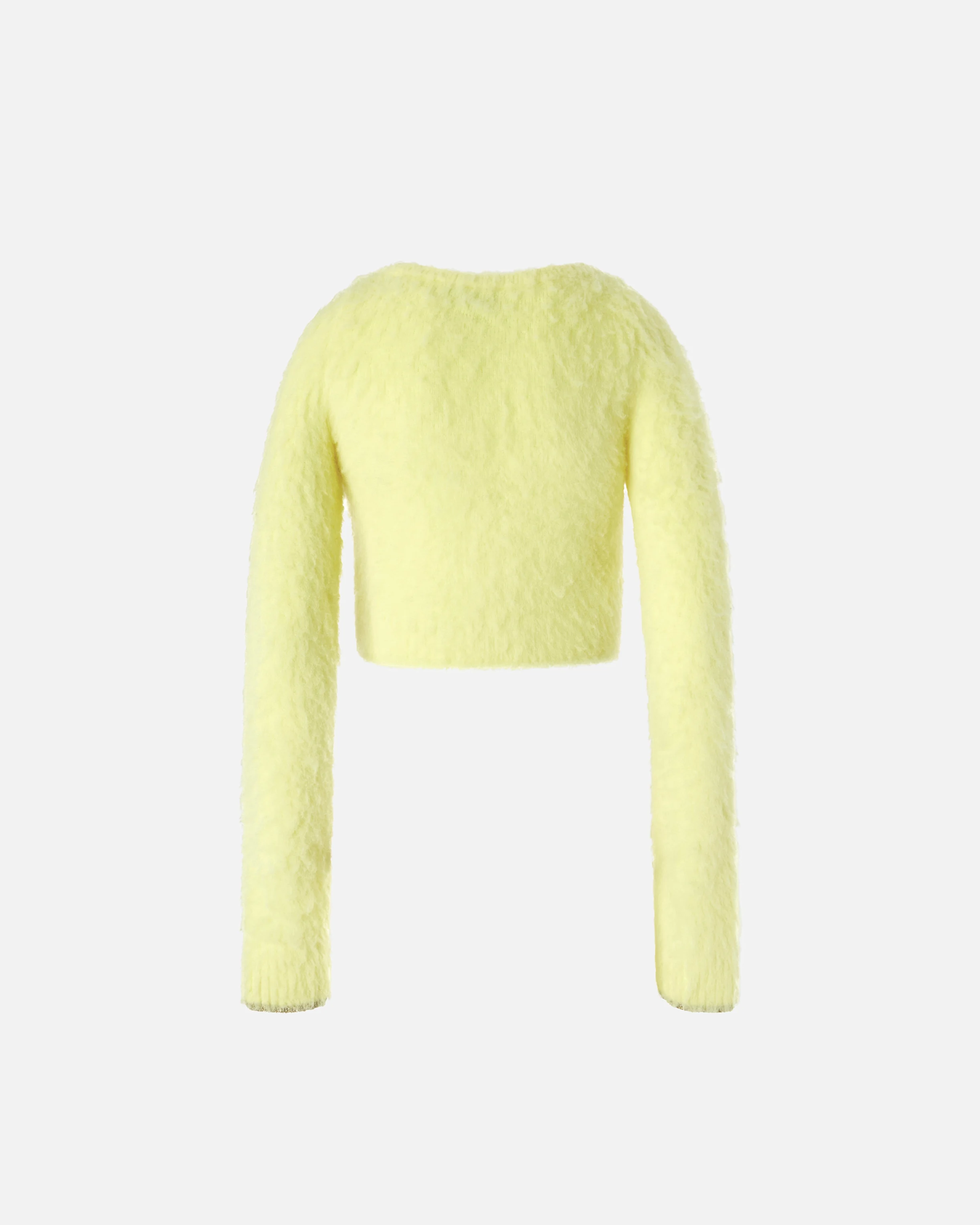 Gilet court en maille douce | Multicolore