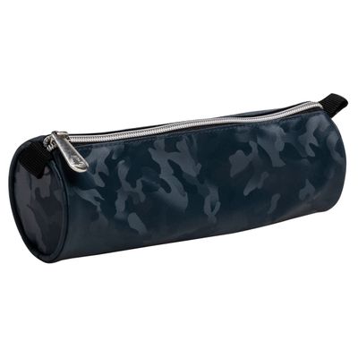Trousse ronde Camo - 1 compartiment - disponible dans différentes couleurs - Exacompta