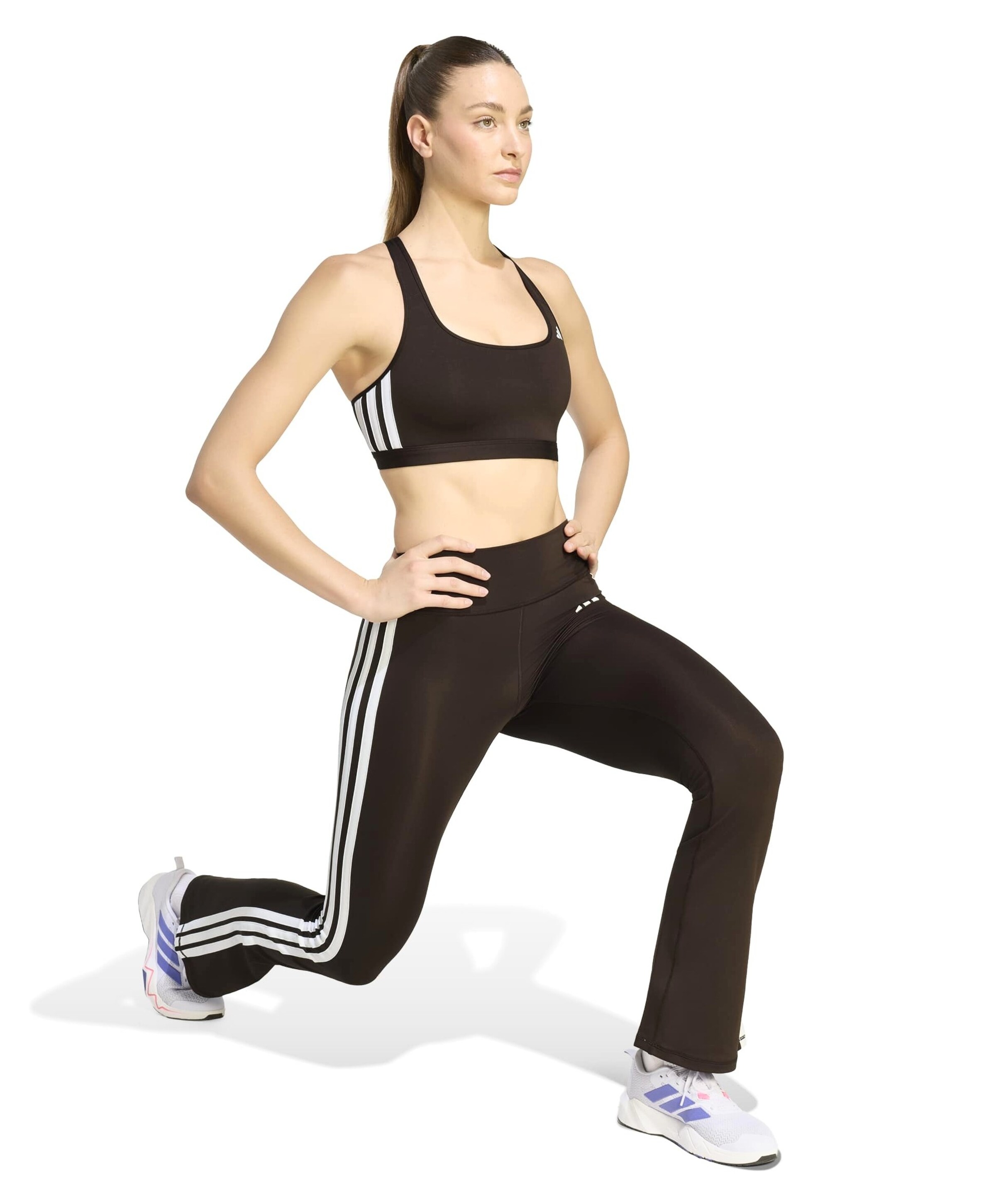 Adidas Dames sport bh bruin