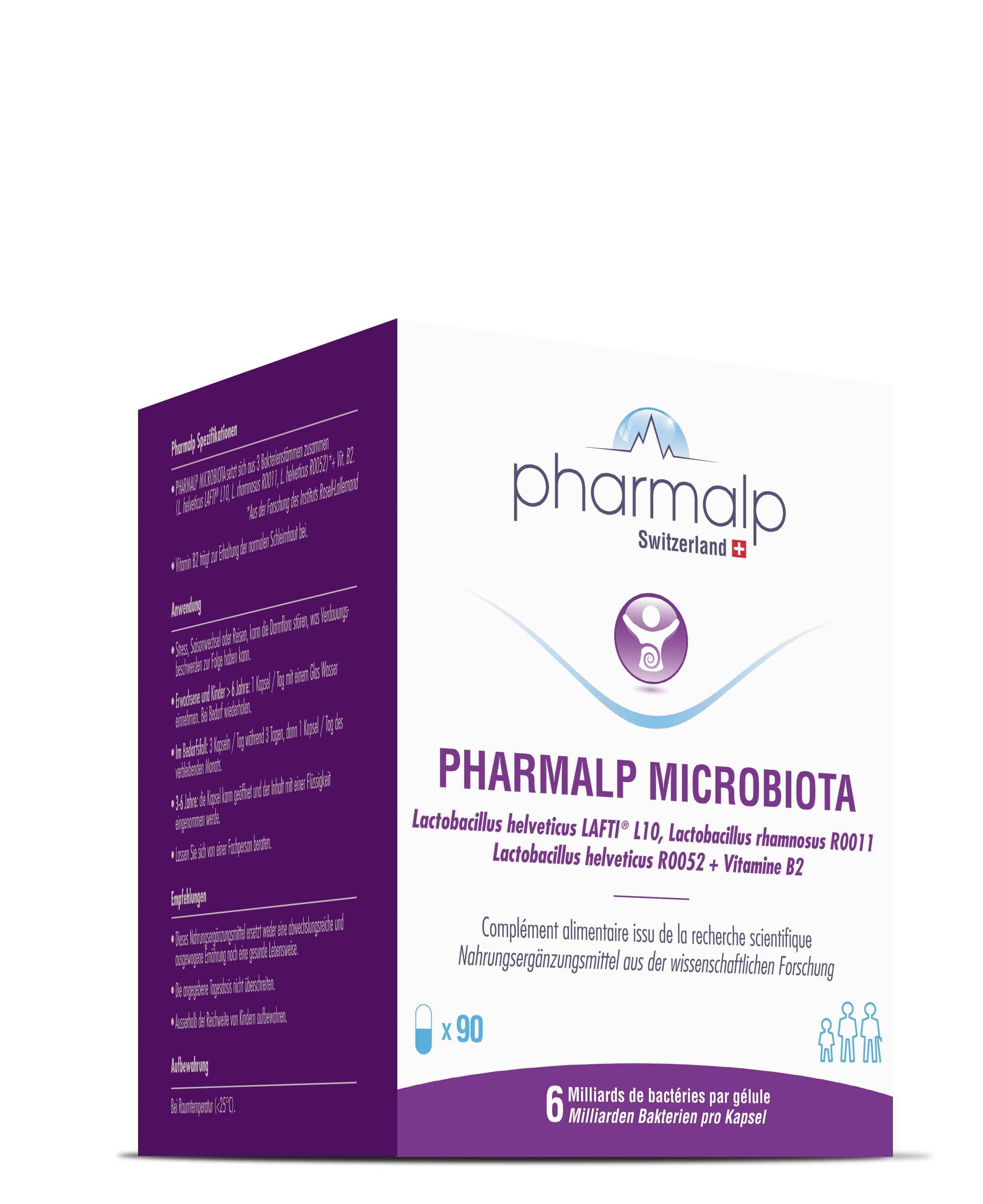 PHARMALP MICROBIOTA Kapseln Kaps Blist 90 Stk