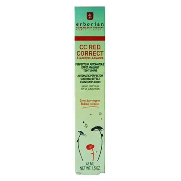Erborian CC Red Correct com Centella Asiática 45ml
