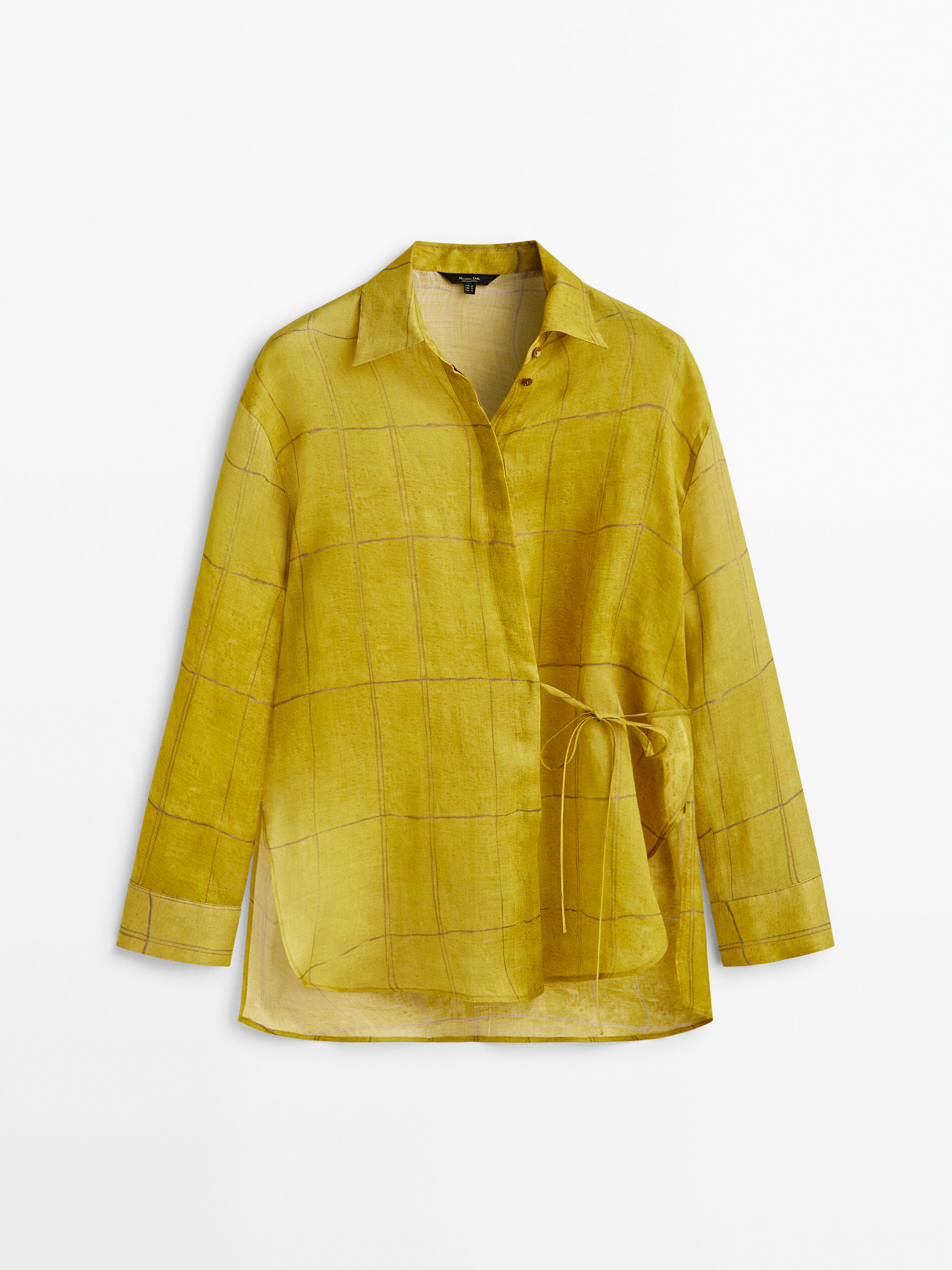 Camisa xadrez de rami - OLIVA