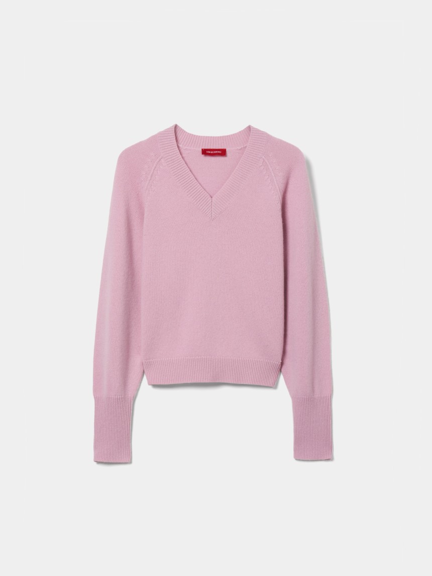 Camisola de malha em lã