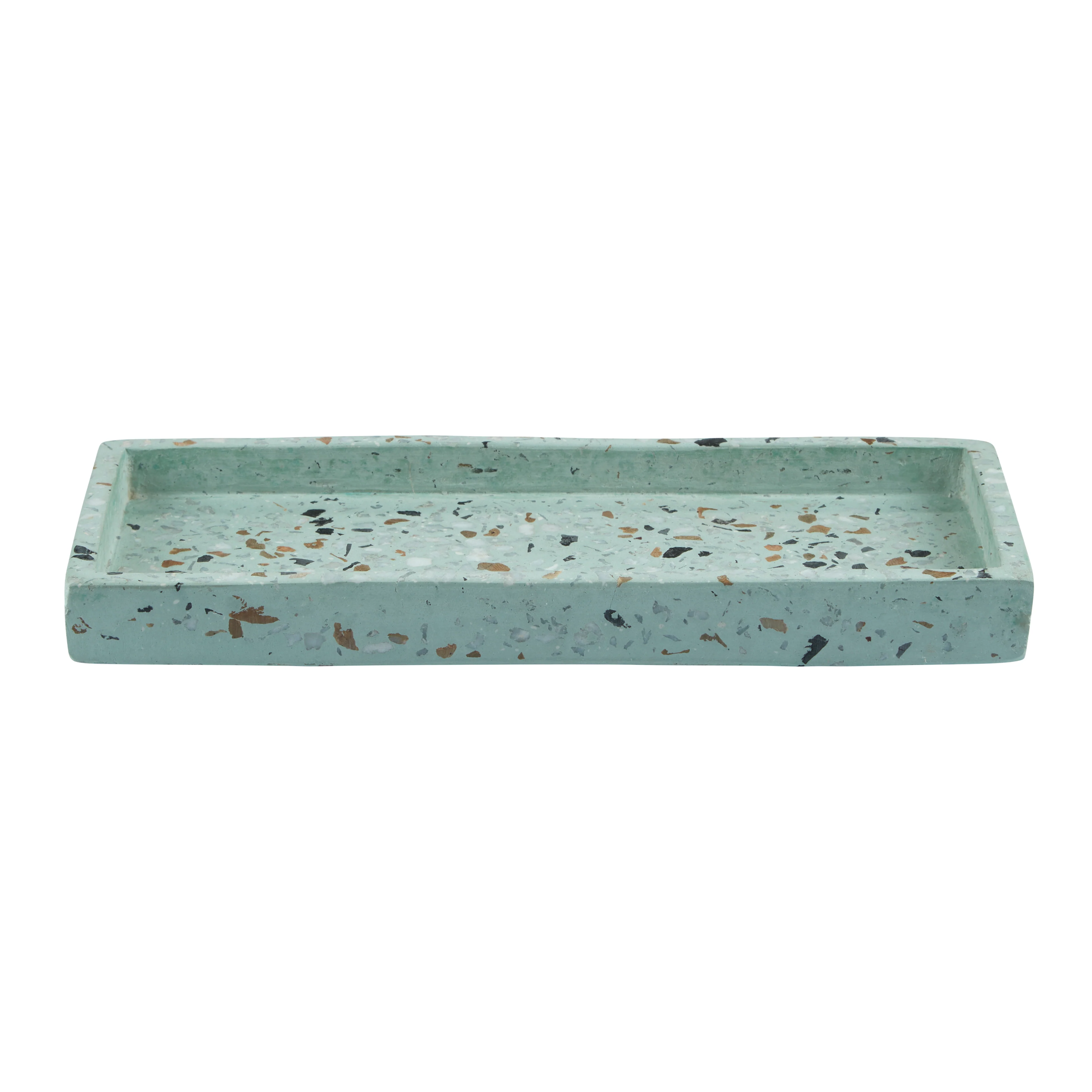 Bahne Interior  Terrazzo fad, mint - 30x12 cm.