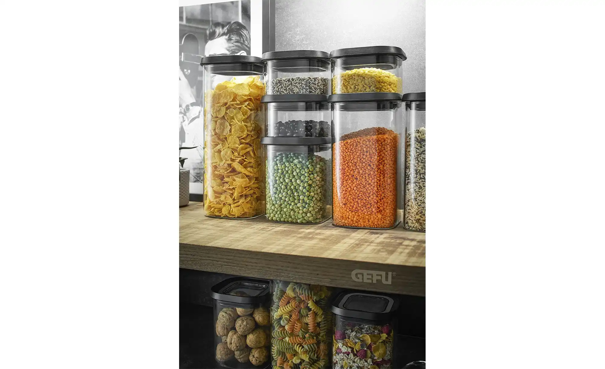 Gefu 3er-Vorratsdosenset PANTRY
