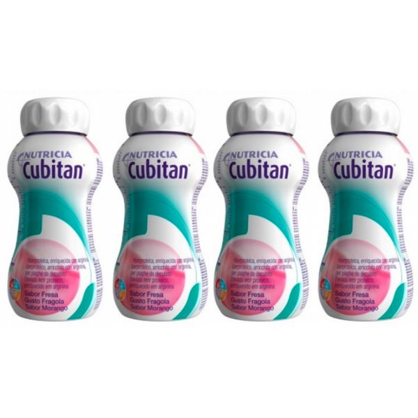 Nutricia Cubitan Suplemento Morango Pack 4x200ml