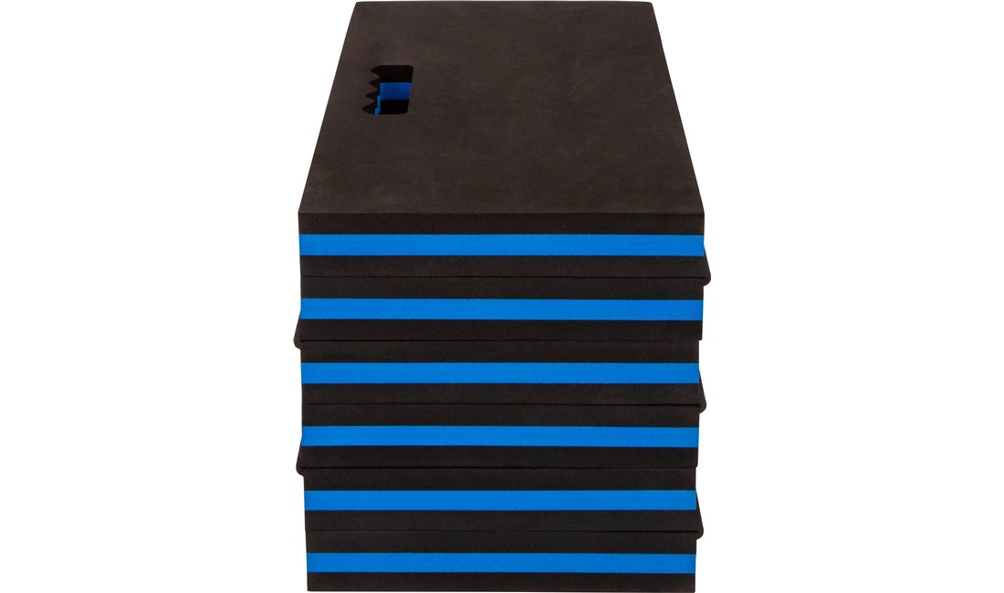 Foldbar arbejdsmåtte EVA 121x42x3 cm