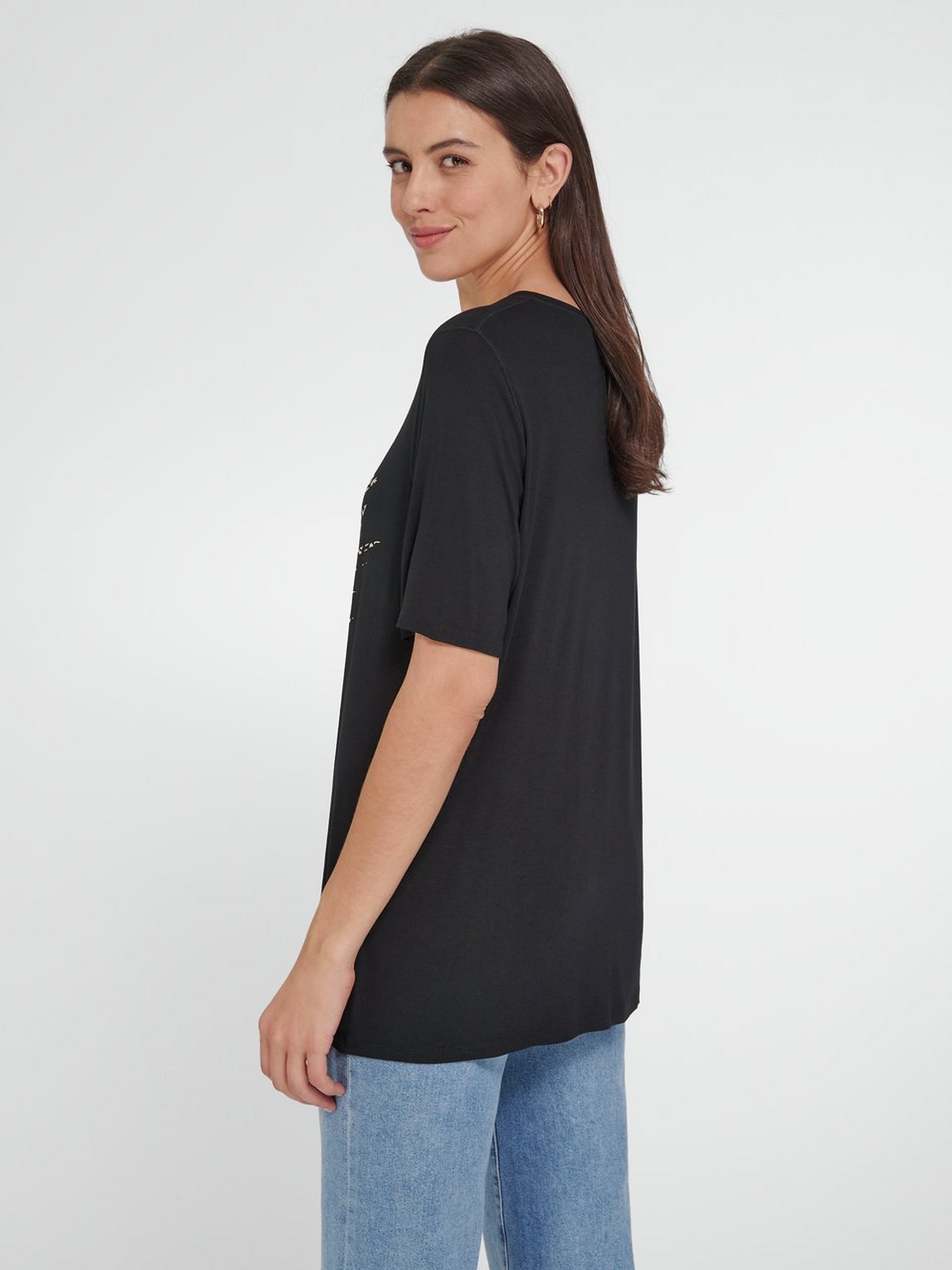 Rundhals-Shirt