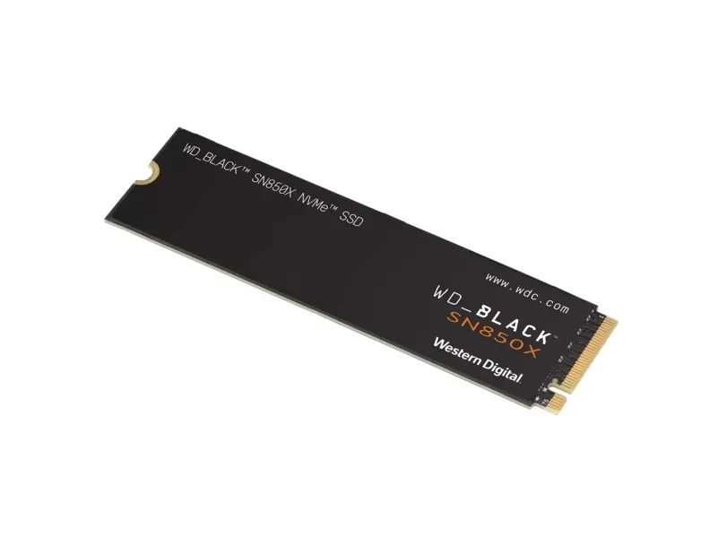 WD_BLACK SN850X NVMe SSD WDS200T2X0E - SSD - 2 TB - intern - M.2 2280 - PCIe 4.0 x4 (NVMe)