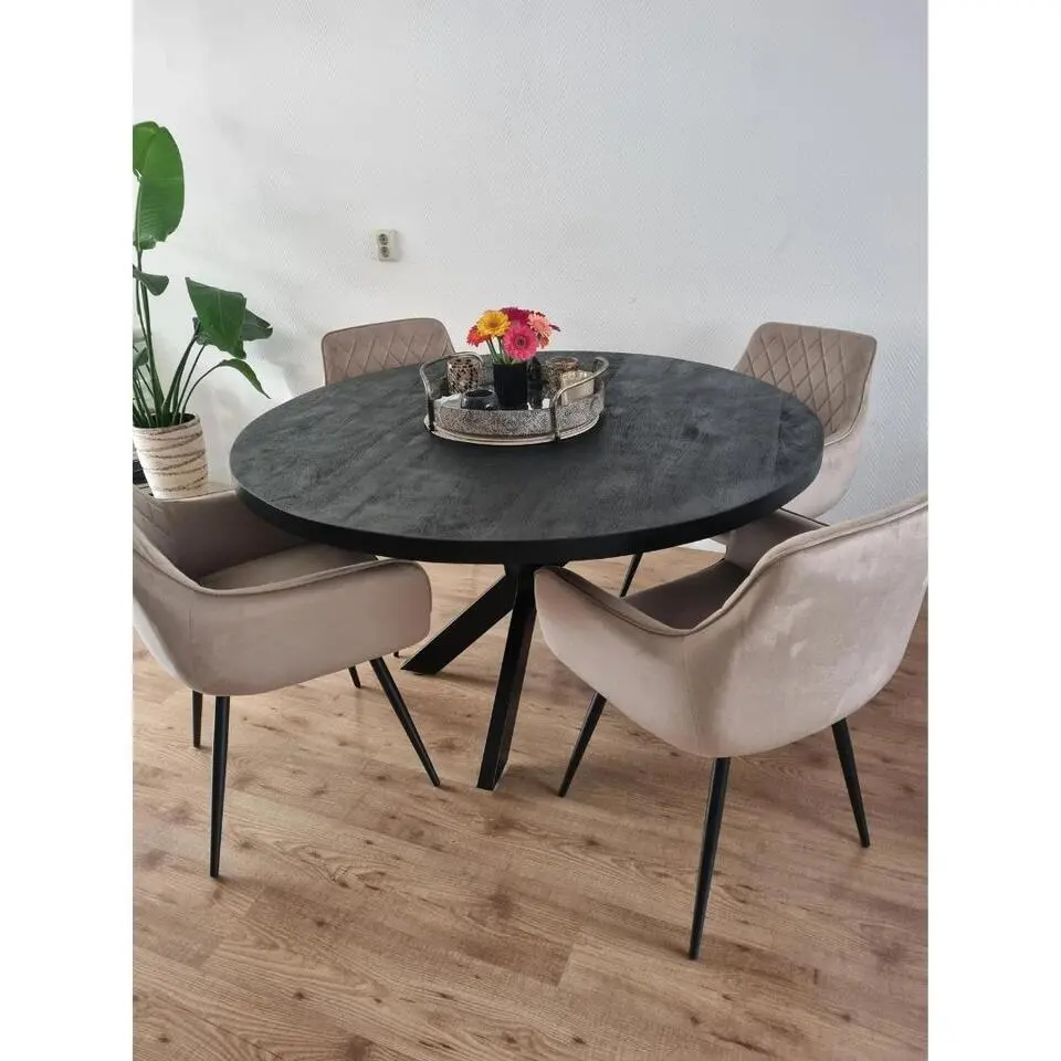 DS4U - Ravi 3.0 eetkamerstoel velours - champagne