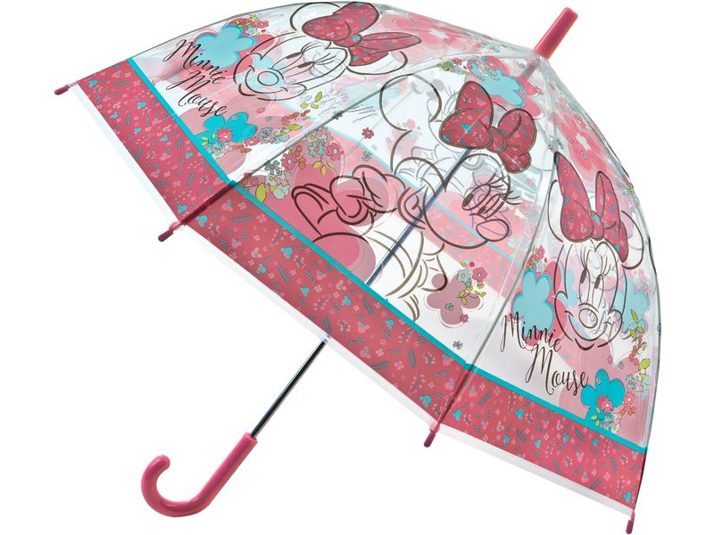 Undercover Regenschirm Disney Minnie Mouse Klassischer Schirm für Kinder