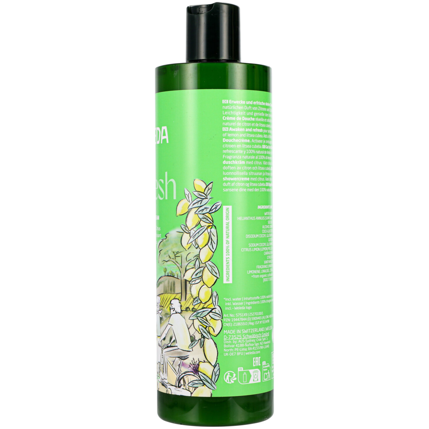 Weleda Refresh Shower Cream Citrus