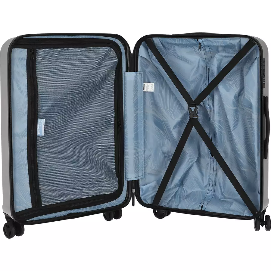 Gabol Jet - 4-Rollen-Trolley 66 cm M silver