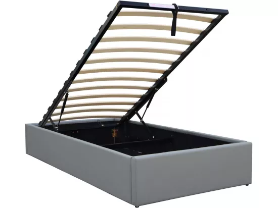 Lit simple en PVC avec coffre 