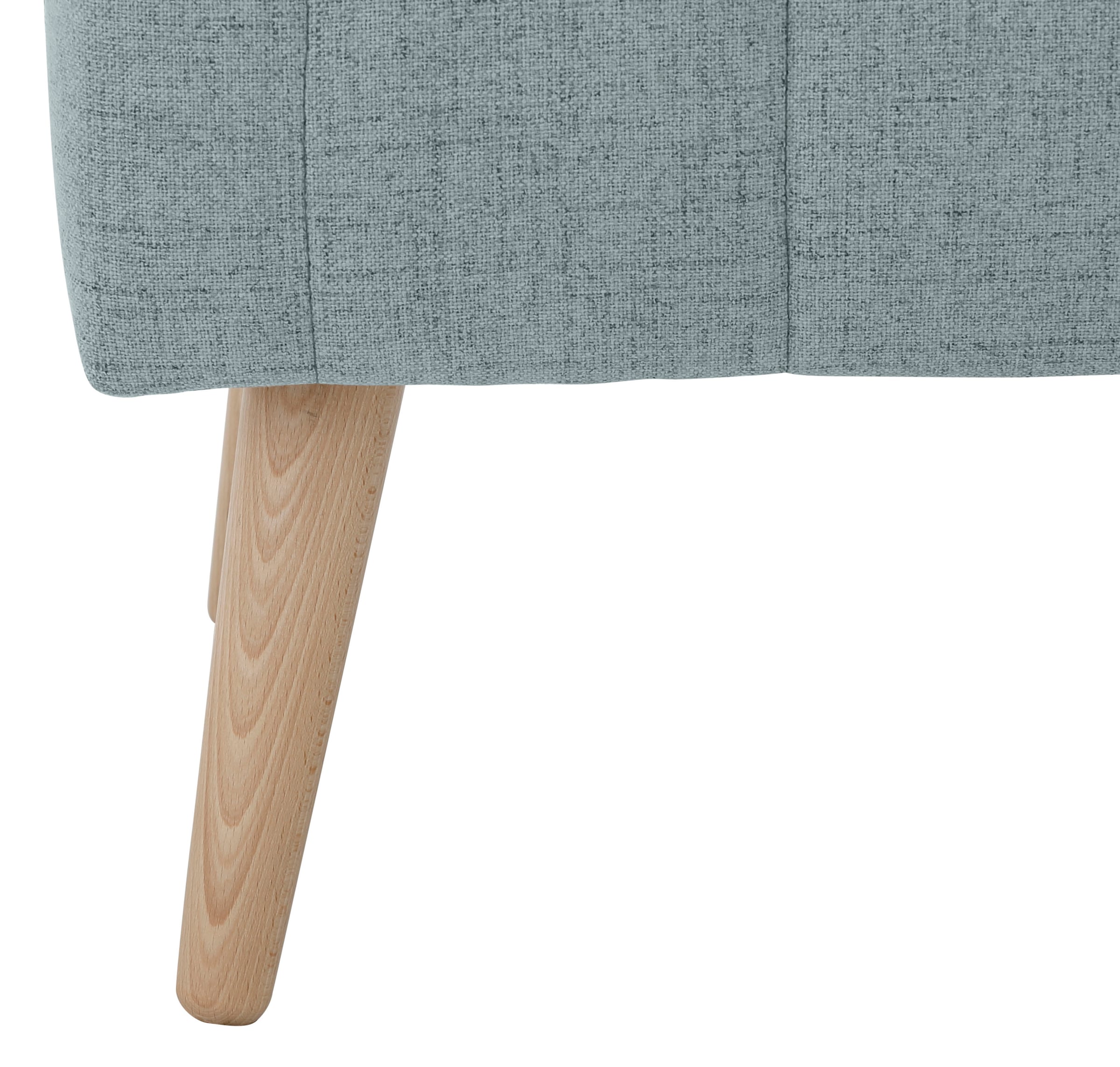 GOODproduct Truhenbank »AMIRA Sitzbank mit Stauraum, Masse B/T/H: 81/36/43 cm« mit Staufach, in 3 Bezugsqualitäten mit feiner Steppung