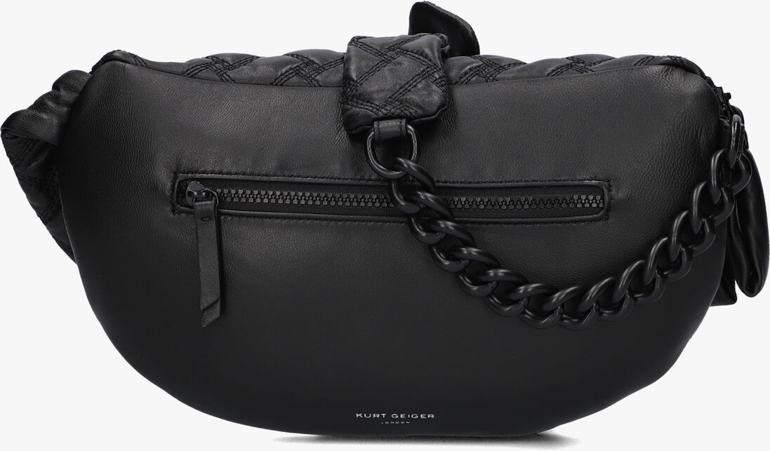 KURT GEIGER LONDON zwarte kurt geiger london schoudertas kensington drench beltbag