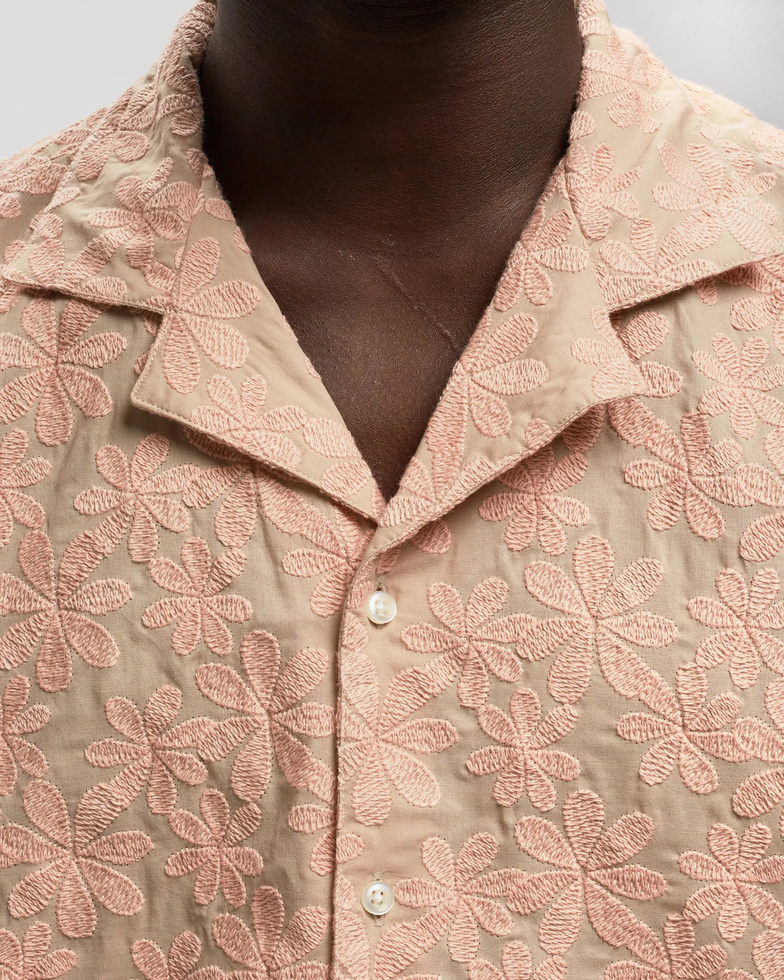Officine Générale EREN SS JAP CO EMBROI FLOWERS