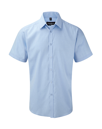 Russell Europe R-963M-0 - Chemise Élégante en Herringbone pour Hommes