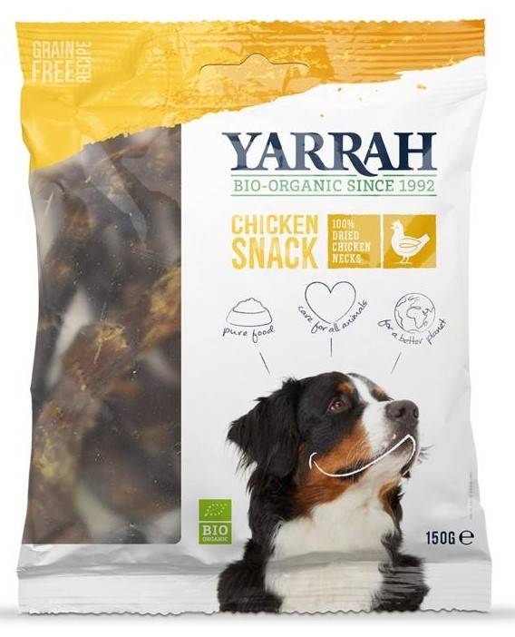Yarrah Hond Kippennekken bio 150g
