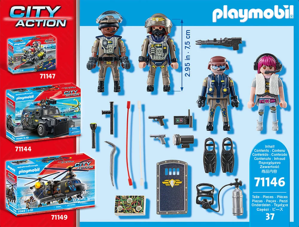 EQUIPE FORCES SPECIALES AVEC BANDIT - 71146