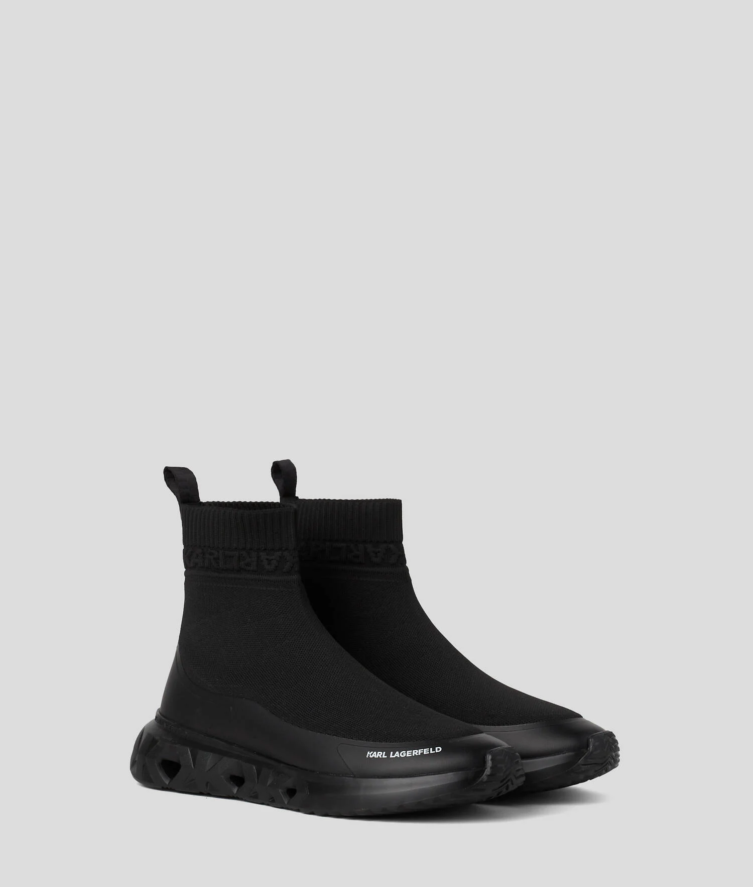 BOTTES CHAUSSETTES K/KITE RUN - Noir
