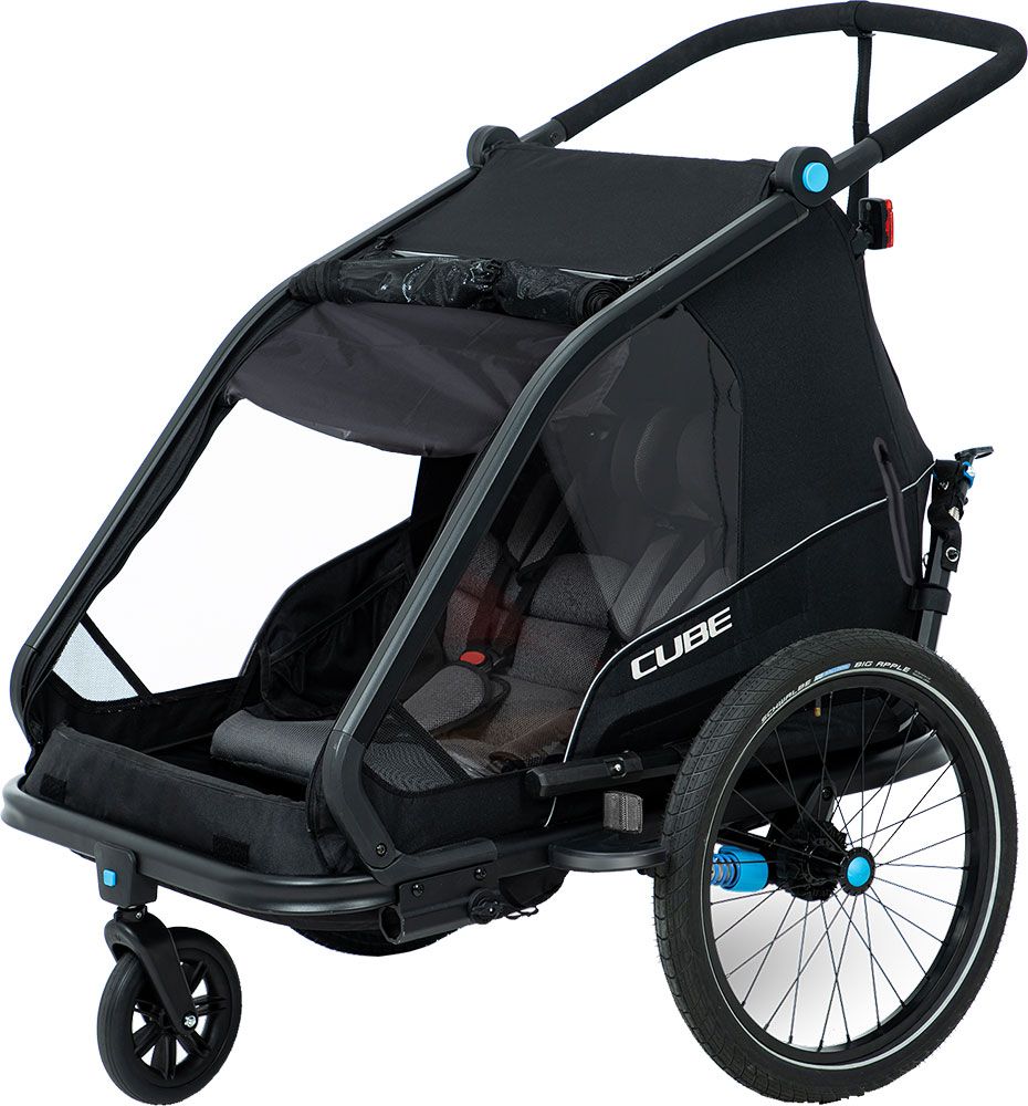 Cube Double CMPT Fahrradanhänger kaufen | Bike-Discount