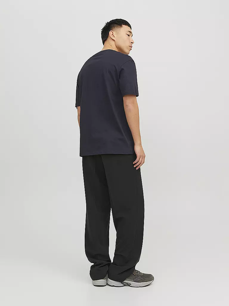 JACK & JONES T-Shirt JJESTAR dunkelblau