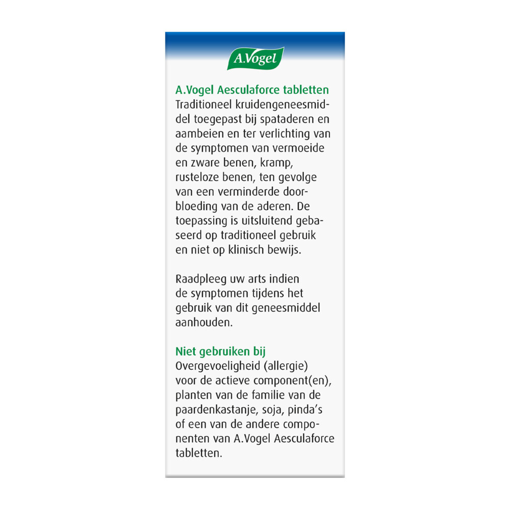 A.Vogel Aesculaforce 30 tabletten