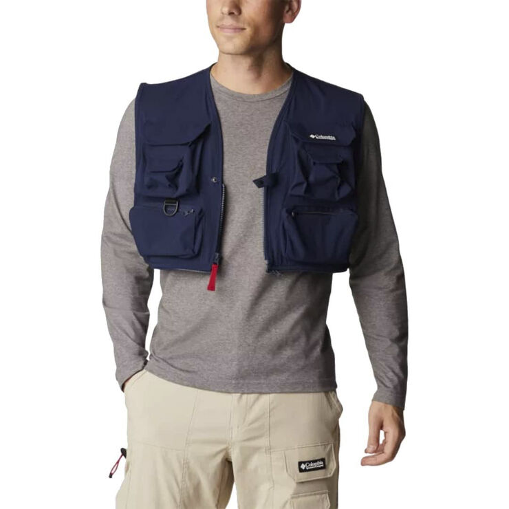 Columbia FIELD CREEK BIG HORN VEST Collegiate navy