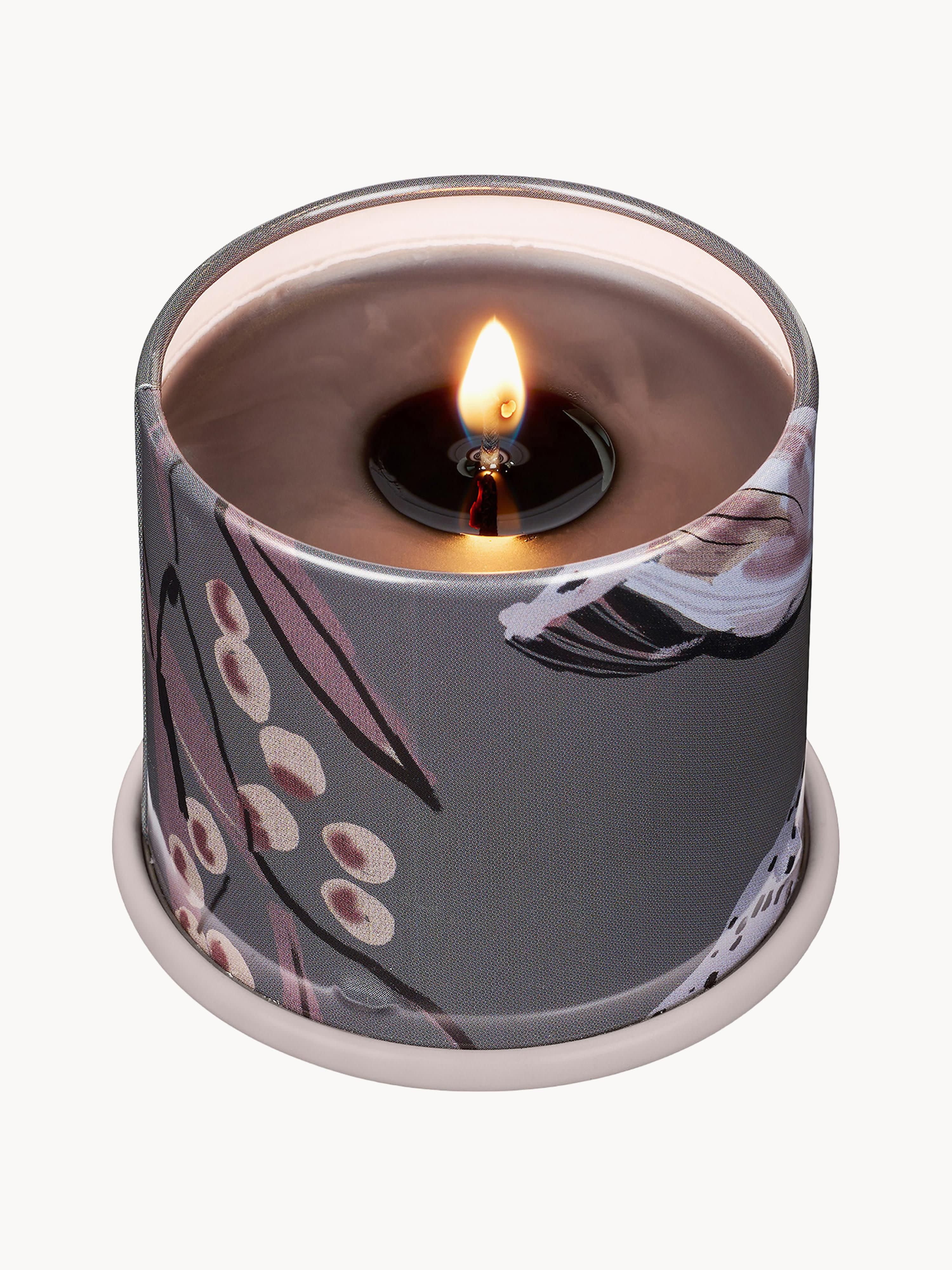Geurkaars Vanity Tin (cederhout, suède & amber)
