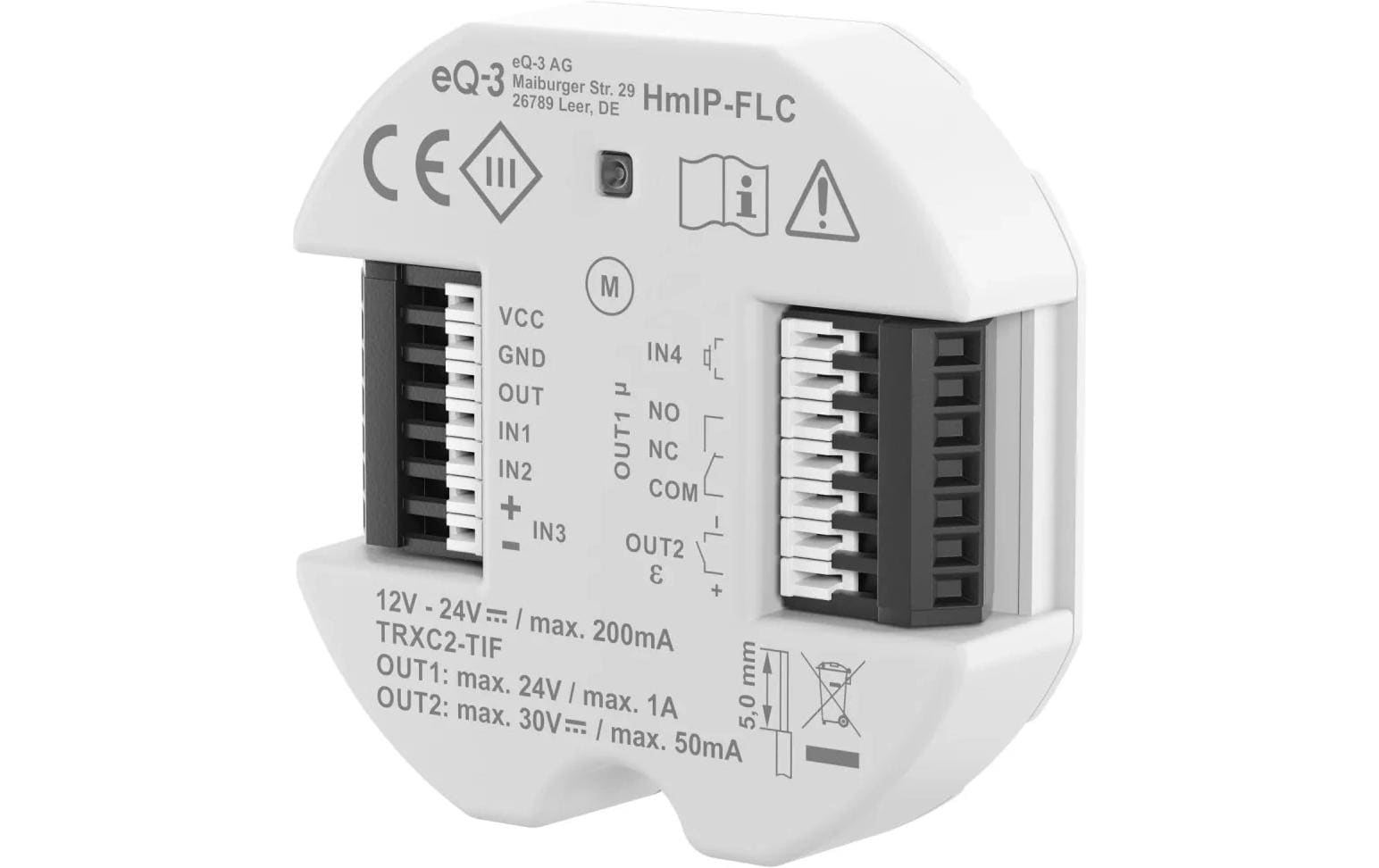 Universal Motorschloss HmIP-FLC<br>Universalsteuerung für Türschlossmotor
