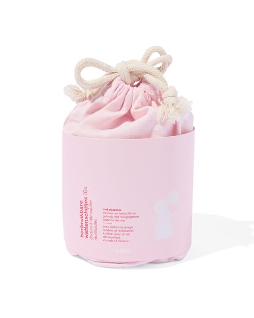sachet de lavage et de rangement Ø 8 cm - lot de 10
