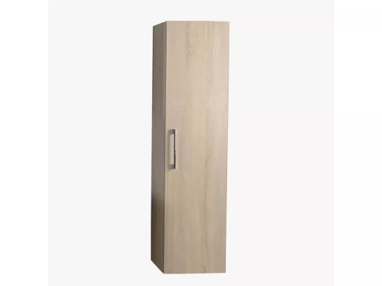 Colonne salle de bain 120 cm chêne californien naturel Aquazur